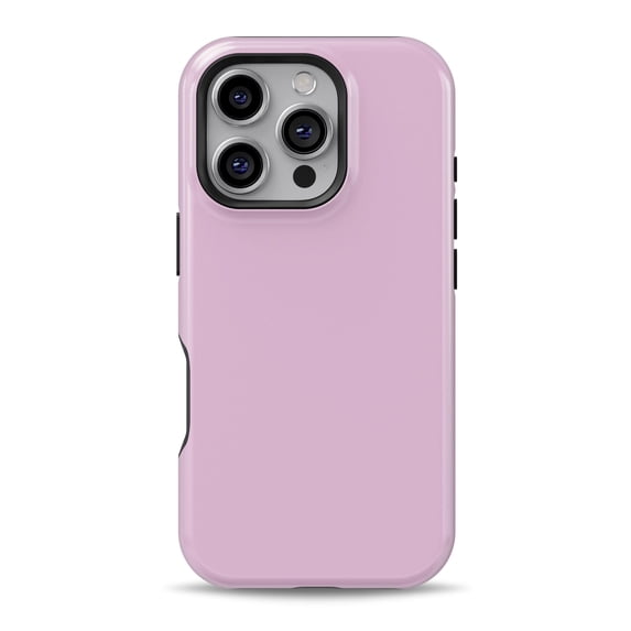DesignSkinz Scratch-Resistant Hard Slim Case Compatible with iPhone 16 Pro (Compatible with MagSafe) - Lilac Pastel Color