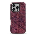 thumbnail image 1 of DesignSkinz Scratch-Resistant Hard Slim Case Compatible with iPhone 16 Pro (Compatible with MagSafe) - Wine Watercolor Tiger Pattern, 1 of 9