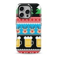 thumbnail image 1 of DesignSkinz Scratch-Resistant Hard Slim Case Compatible with iPhone 16 Pro Max (Compatible with MagSafe) - Lovely Ugly Christmas Sweater, 1 of 9