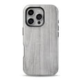 thumbnail image 1 of DesignSkinz Scratch-Resistant Hard Slim Case Compatible with iPhone SE Gen 2/3 (Compatible with MagSafe) - Smooth Gray Wood, 1 of 9