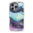 thumbnail image 1 of DesignSkinz Scratch-Resistant Hard Slim Case Compatible with iPhone SE Gen 2/3 (Compatible with MagSafe) - Watercolor Galaxy Sky, 1 of 9