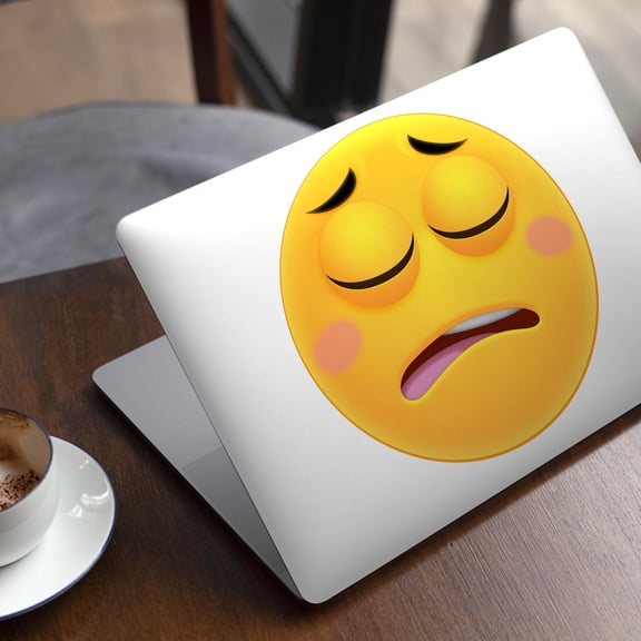 DesignSkinz Sigh Friendly Emoticons Full-Body Skin Decal Wrap Cover for MacBook 12" Retina (A1534)