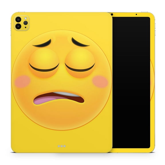 DesignSkinz Sigh Friendly Emoticons Full-Body Skin Decal Wrap Cover for iPad (A1219/A1337)