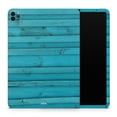 DesignSkinz Signature Blue Wood Planks FullBody Skin Decal Wrap Cover