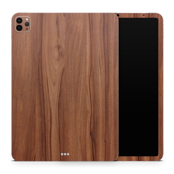 DesignSkinz Smooth-Grained Wooden Plank Full-Body Skin Decal Wrap Cover for iPad 5th Gen 9.7”(A1822/A1823)