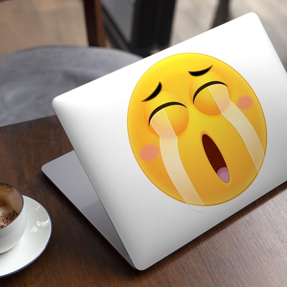 DesignSkinz Sobbing Friendly Emoticons Full-Body Skin Decal Wrap Cover for MacBook 12" Retina (A1534)