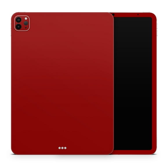 DesignSkinz Solid Dark Red Full-Body Skin Decal Wrap Cover for iPad Mini 6 (A2568)