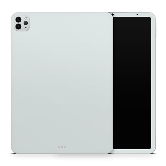 DesignSkinz Solid Light Gray Full-Body Skin Decal Wrap Cover for iPad Mini 5 (A2133/A2124)