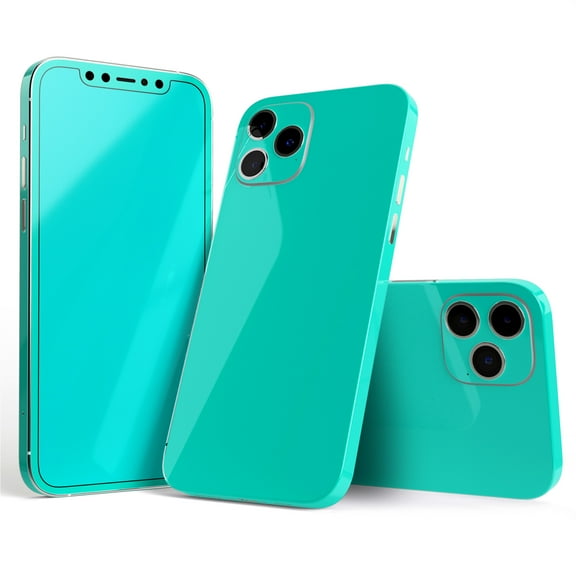 DesignSkinz Solid Mint V2 Full-Body Skin Decal Wrap Cover for iPhone 16