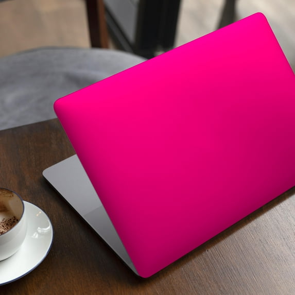 DesignSkinz Solid Pink V2 Full-Body Skin Decal Wrap Cover for MacBook Air 13" 2018 (A1932)