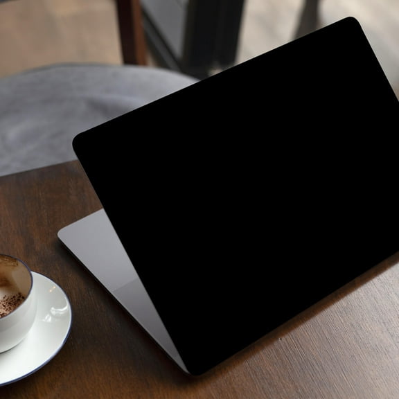 DesignSkinz Solid State Black Full-Body Skin Decal Wrap Cover for MacBook Air 13" M1 (A2337)