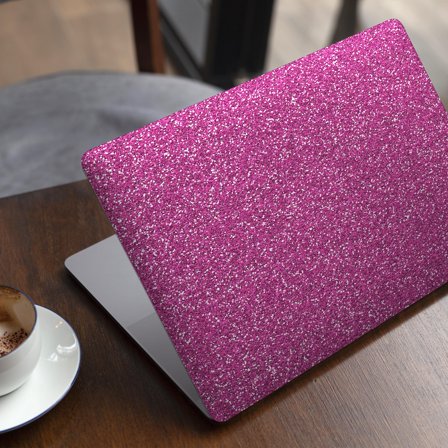 DesignSkinz Sparkling Pink Ultra Metallic Glitter Full-Body Skin Decal Wrap Cover for MacBook 12" Retina (A1534)