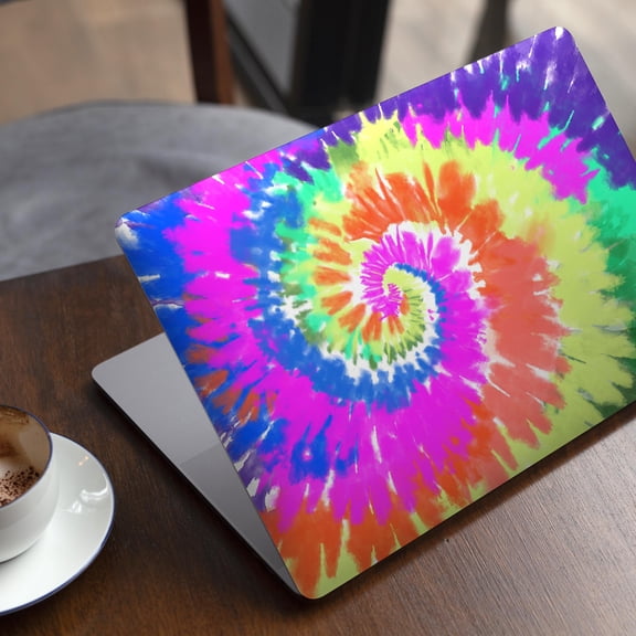 DesignSkinz Spiral Tie Dye V1 Full-Body Skin Decal Wrap Cover for MacBook Pro 13" M1/M2 (A2338)