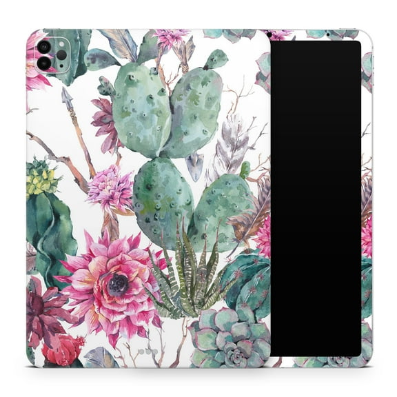 DesignSkinz Summer Watercolor Floral v2 Full-Body Skin Decal Wrap Cover for iPad Air 2 (A1566/A1567)