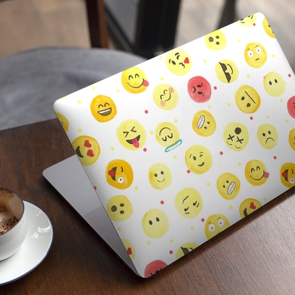 DesignSkinz The All Over Emoji Pattern Full-Body Skin Decal Wrap Cover for MacBook 12" Retina (A1534)