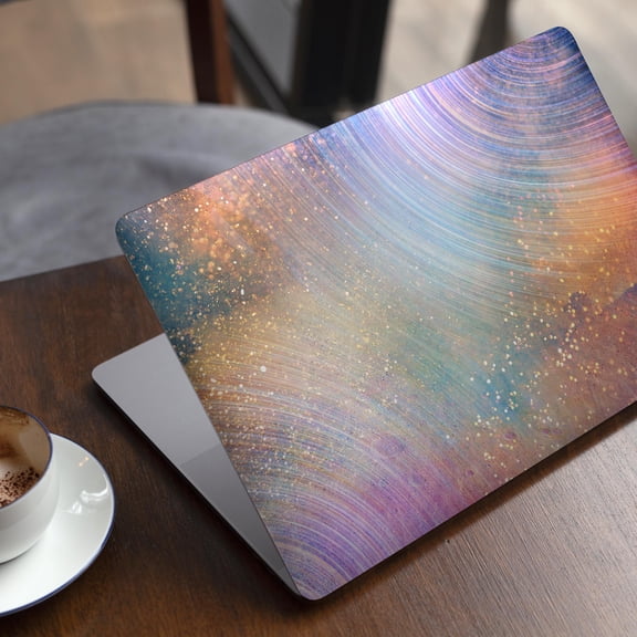 DesignSkinz The Swirling Tie-Dye Scratched Surface Full-Body Skin Decal Wrap Cover for MacBook Pro 13" Retina (A1502/A1425)