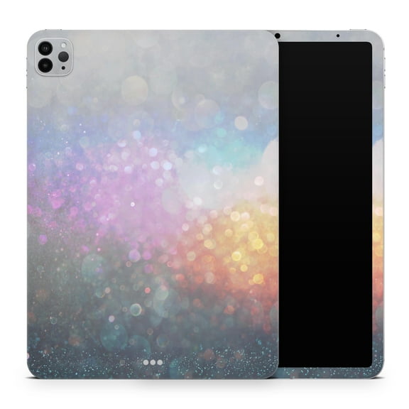DesignSkinz Tie Dye Unfocused Glowing Orbs of Light Full-Body Skin Decal Wrap Cover for iPad (A1219/A1337)