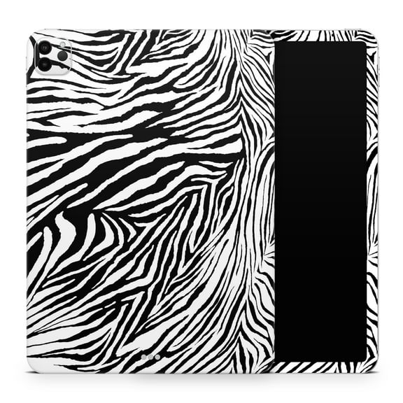 DesignSkinz Toned Zebra Print Full-Body Skin Decal Wrap Cover for iPad Air 3 (A2152/A2123)