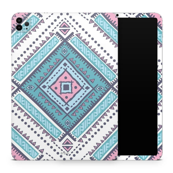 DesignSkinz Tribal Vector Ethnic Pattern v3 Full-Body Skin Decal Wrap Cover for iPad Pro 12.9” 3rd Gen (A1876/A1895/A2014)