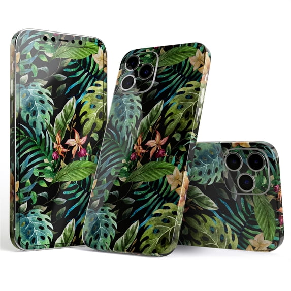 DesignSkinz Tropical Forest v1 Full-Body Skin Decal Wrap Cover for iPhone SE 2nd 3rd Gen