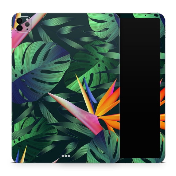 DesignSkinz Tropical Summer Jungle v2 Full-Body Skin Decal Wrap Cover for iPad 7th Gen 10.2”(A2197/A2200)