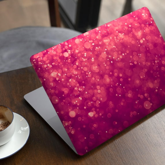 DesignSkinz Unfocused Pink Glimmer Full-Body Skin Decal Wrap Cover for MacBook Pro 14" M1/M2/M3 (A2442/A2779/A2992)