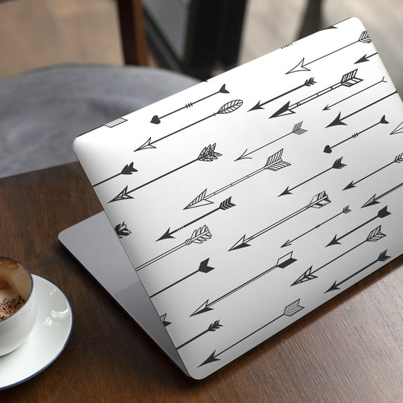 DesignSkinz Vector Black Arrows Full-Body Skin Decal Wrap Cover for MacBook Pro 13" Retina (A1502/A1425)