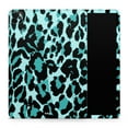 thumbnail image 1 of DesignSkinz Vector Hot Turquoise Cheetah Print Full-Body Skin Decal Wrap Cover for iPad Mini 5 (A2133/A2124), 1 of 4