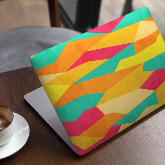 DesignSkinz Vibrant Bright Colored Connect Pattern Full-Body Skin Decal Wrap Cover for MacBook Pro 16" (A2141)