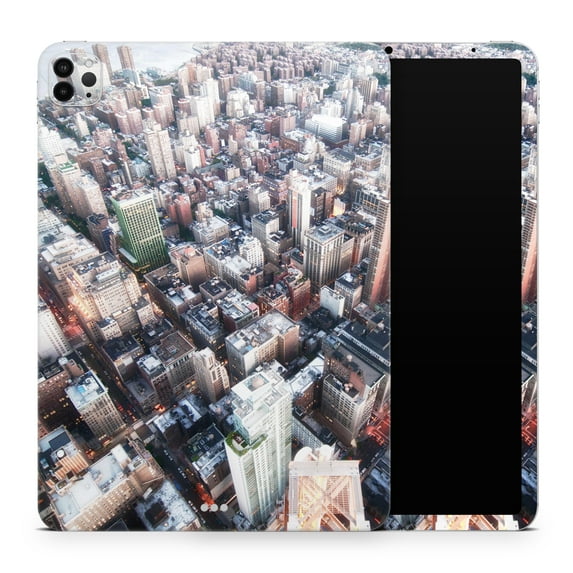 DesignSkinz Vintage Aerial Cityscape Full-Body Skin Decal Wrap Cover for iPad Mini 3 (A1599/A1560)