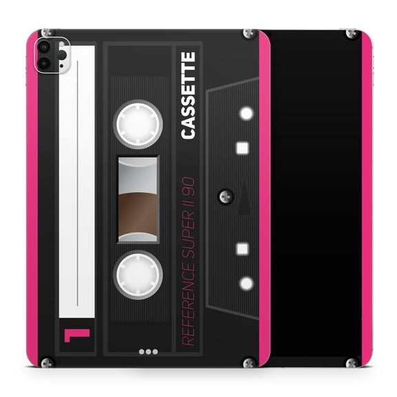 DesignSkinz Vintage Retro Audio Cassette Tape V3 Full-Body Skin Decal Wrap Cover for iPad Mini 2 (A1489/A1490)