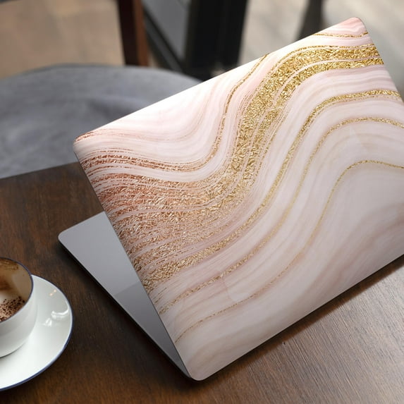 DesignSkinz Vivid Agate Vein Slice Foiled V11 Full-Body Skin Decal Wrap Cover for MacBook Pro 15" with CD Drive (A1286)