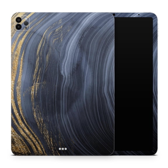 DesignSkinz Vivid Agate Vein Slice Foiled V6 Full-Body Skin Decal Wrap Cover for iPad (A1219/A1337)