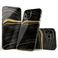 thumbnail image 1 of DesignSkinz Vivid Agate Vein Slice Foiled V9 Full-Body Skin Decal Wrap Cover for iPhone 11 Pro Max, 1 of 5