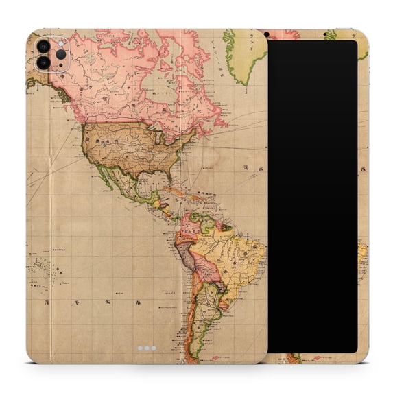 DesignSkinz Western World Over Full-Body Skin Decal Wrap Cover for iPad 9th Gen 10.2” (A2602/A2604)
