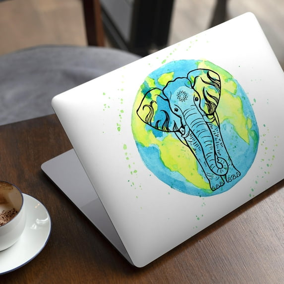 DesignSkinz Worldwide Sacred Elephant Full-Body Skin Decal Wrap Cover for MacBook Air 13” 2020 (A2179)