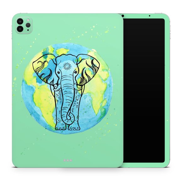 DesignSkinz Worldwide Sacred Elephant Full-Body Skin Decal Wrap Cover for iPad 2 (A1395/A1396/A1397)