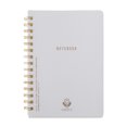thumbnail image 1 of DesignWorks Ink Twin Wire Bound Crest Notebook - Ivory, 6" x 8-1/4", 1 of 4
