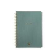 DesignWorks Ink Twin Wire Bound Notebook, A4 - 8.25" x 11.625", Juniper