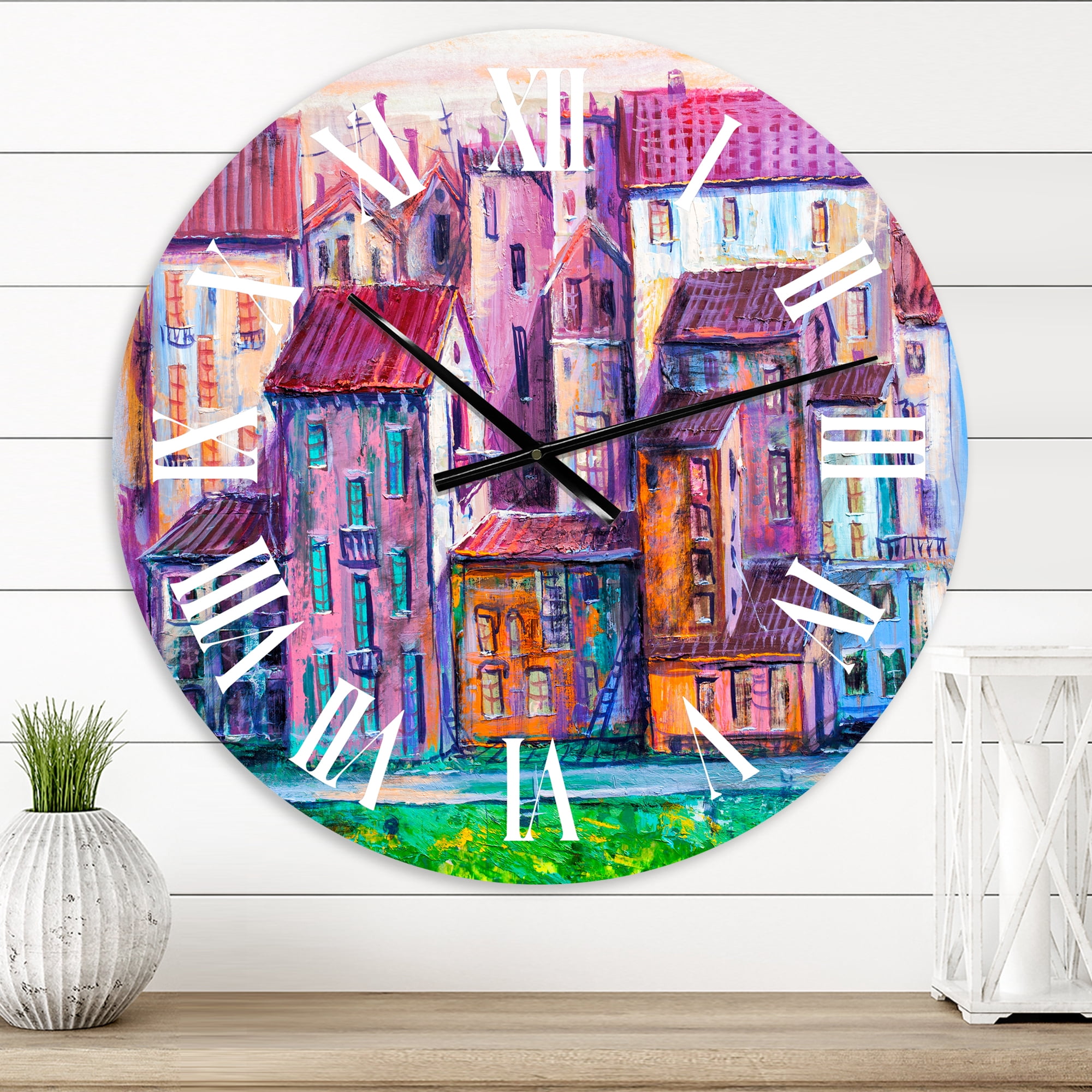Designart 1" Quartz Modern/Contemporary Wall Clock
