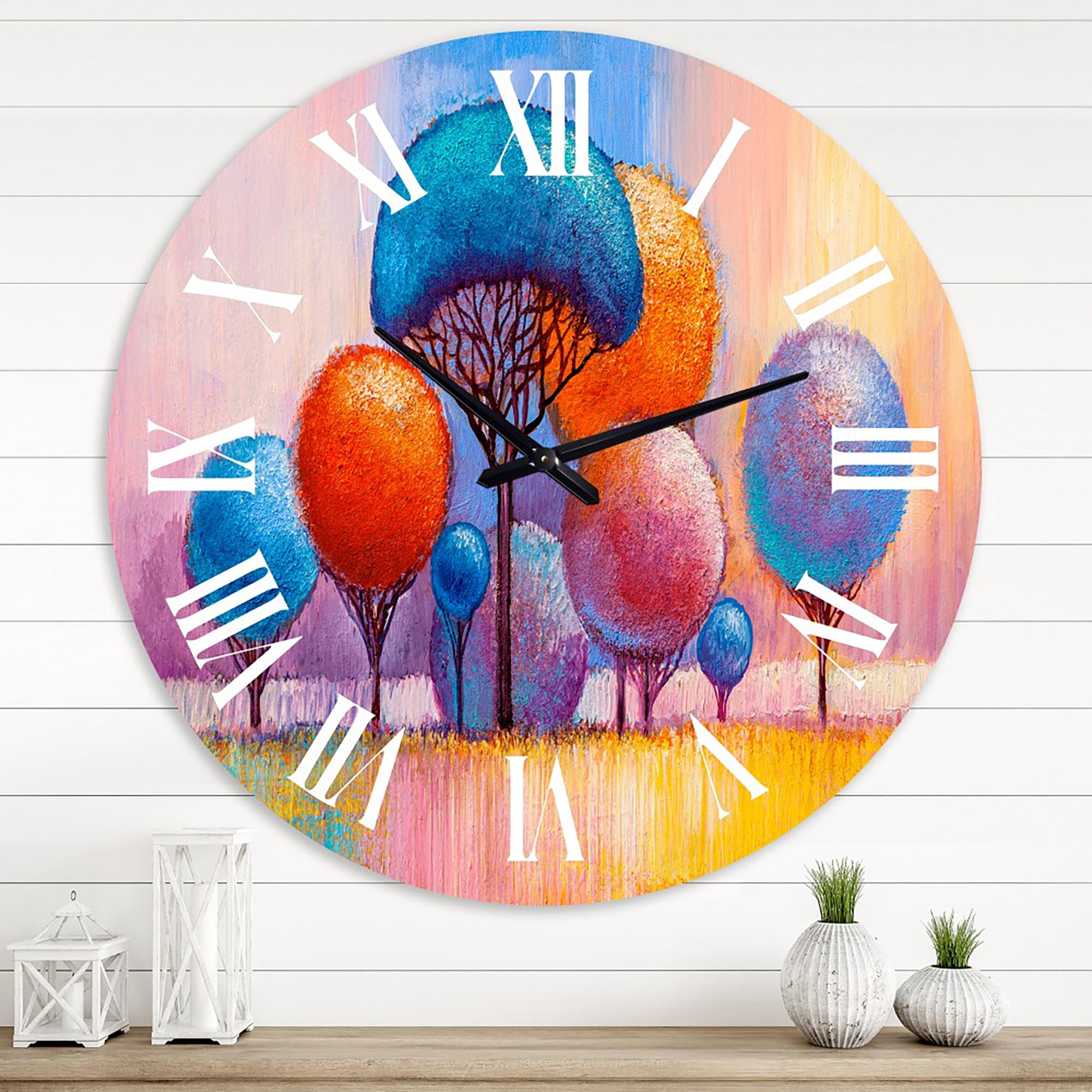Designart 1" Quartz Modern/Contemporary Wall Clock