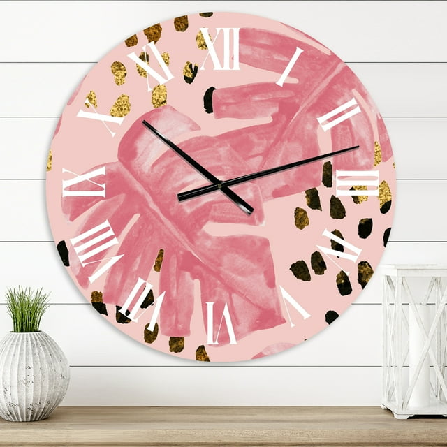 Designart 1" Quartz Traditional Wall Clock