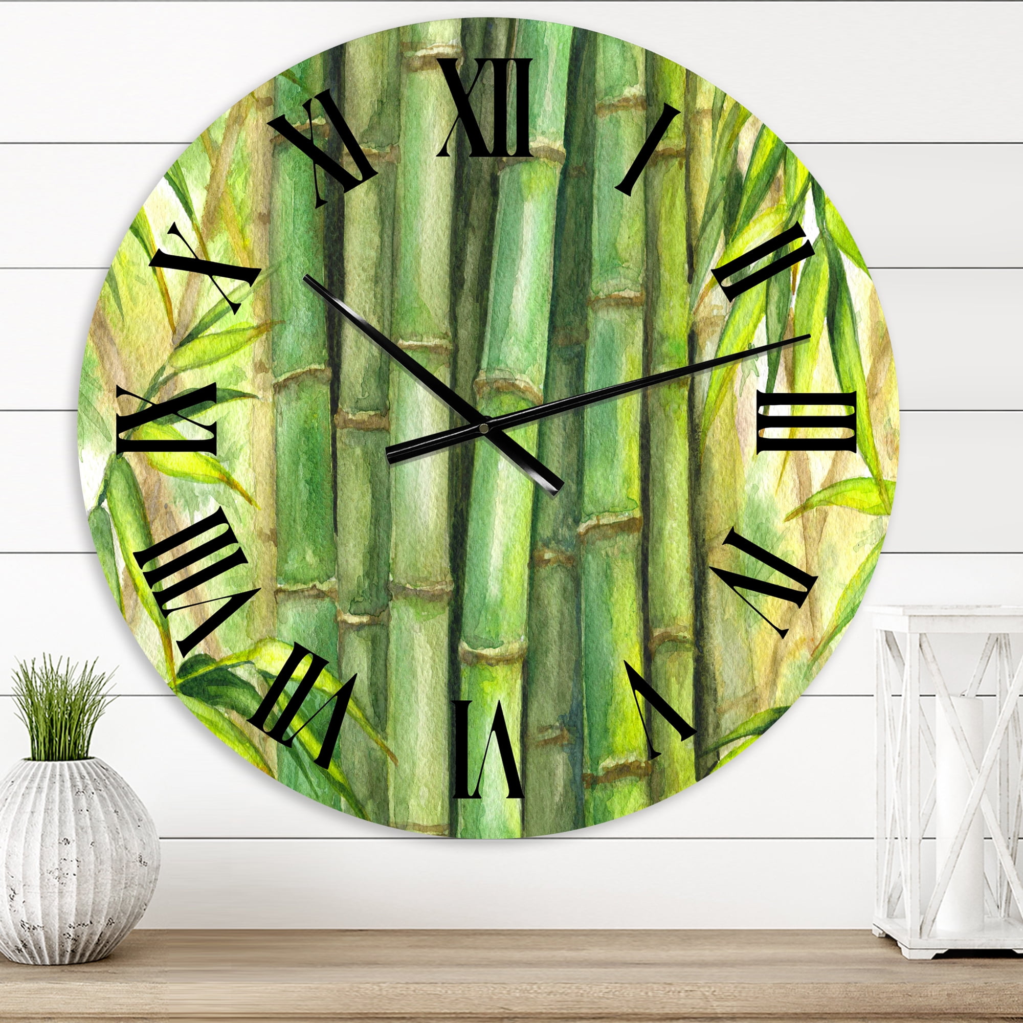 Designart 1" Quartz Transitional Wall Clock