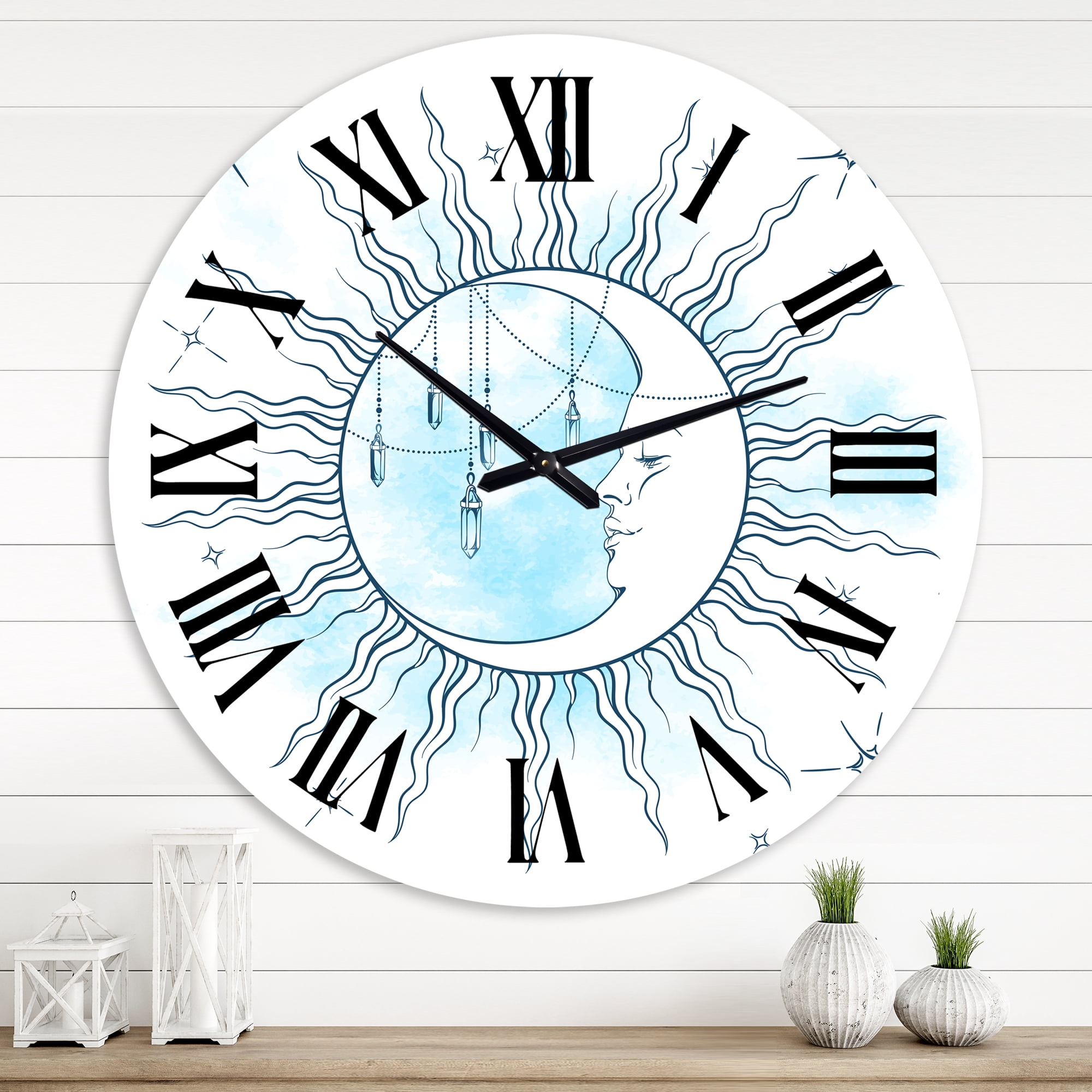 Designart 1 in Bohemian Wall Clock