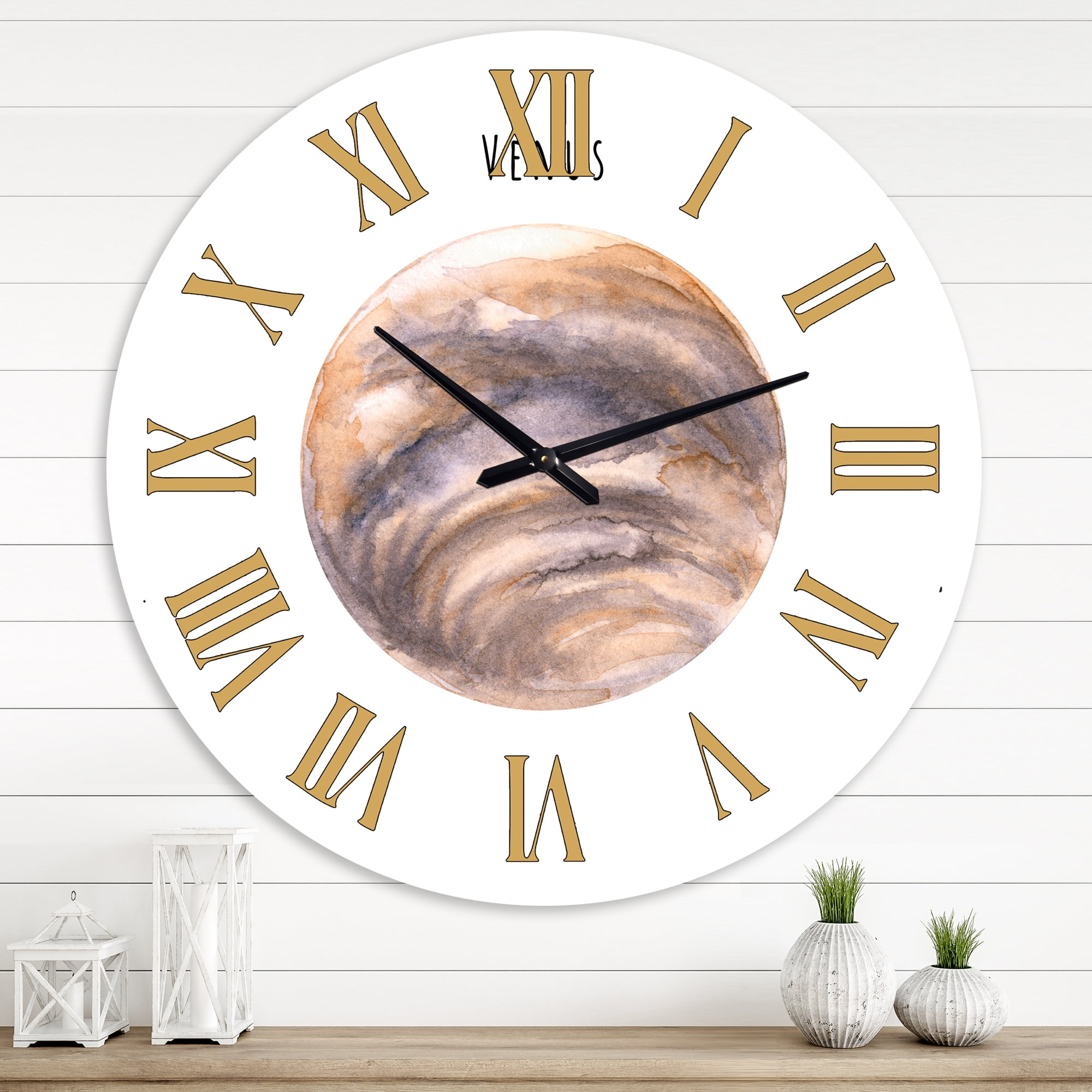 Designart 1 in Bohemian Wall Clock