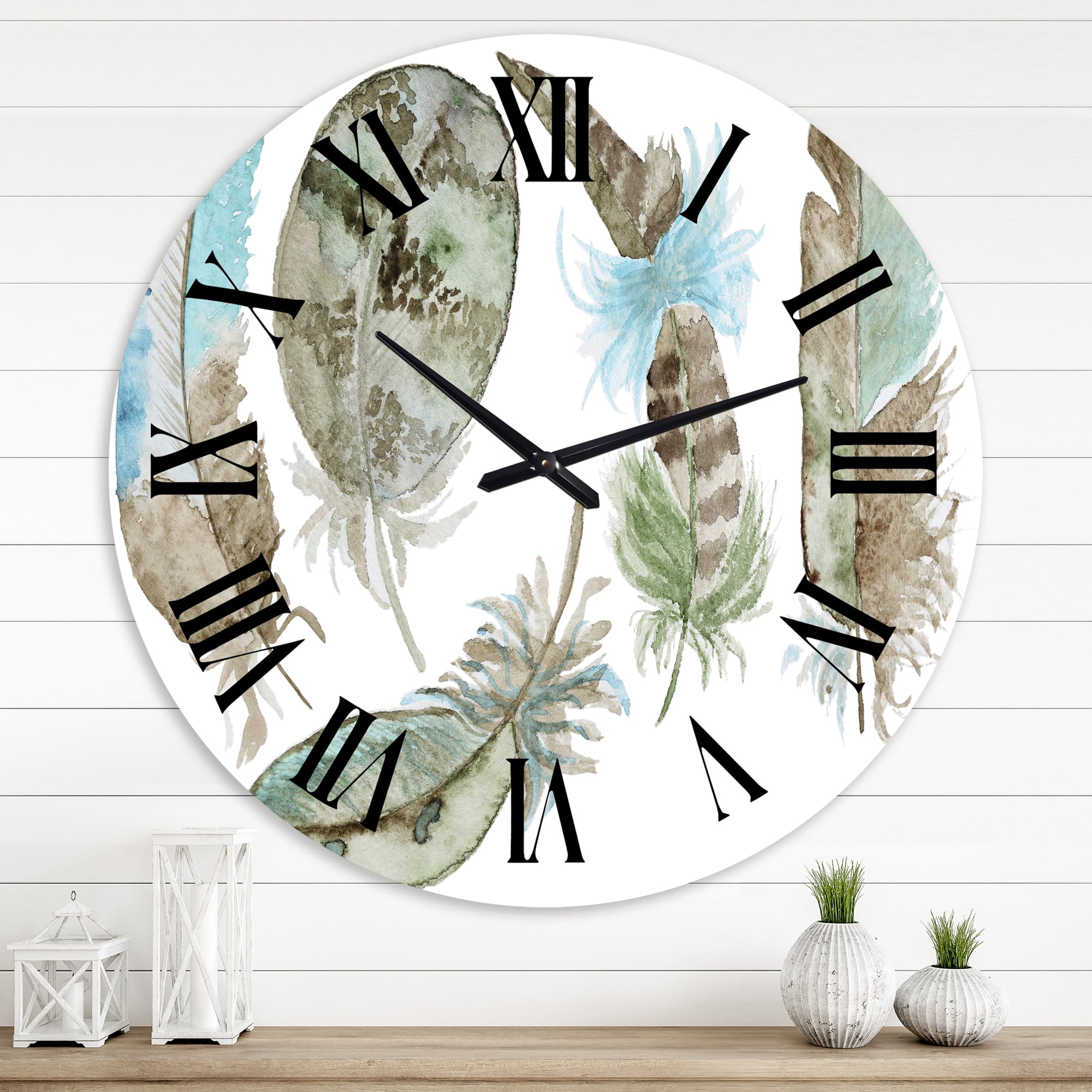 Designart 1 in Bohemian Wall Clock