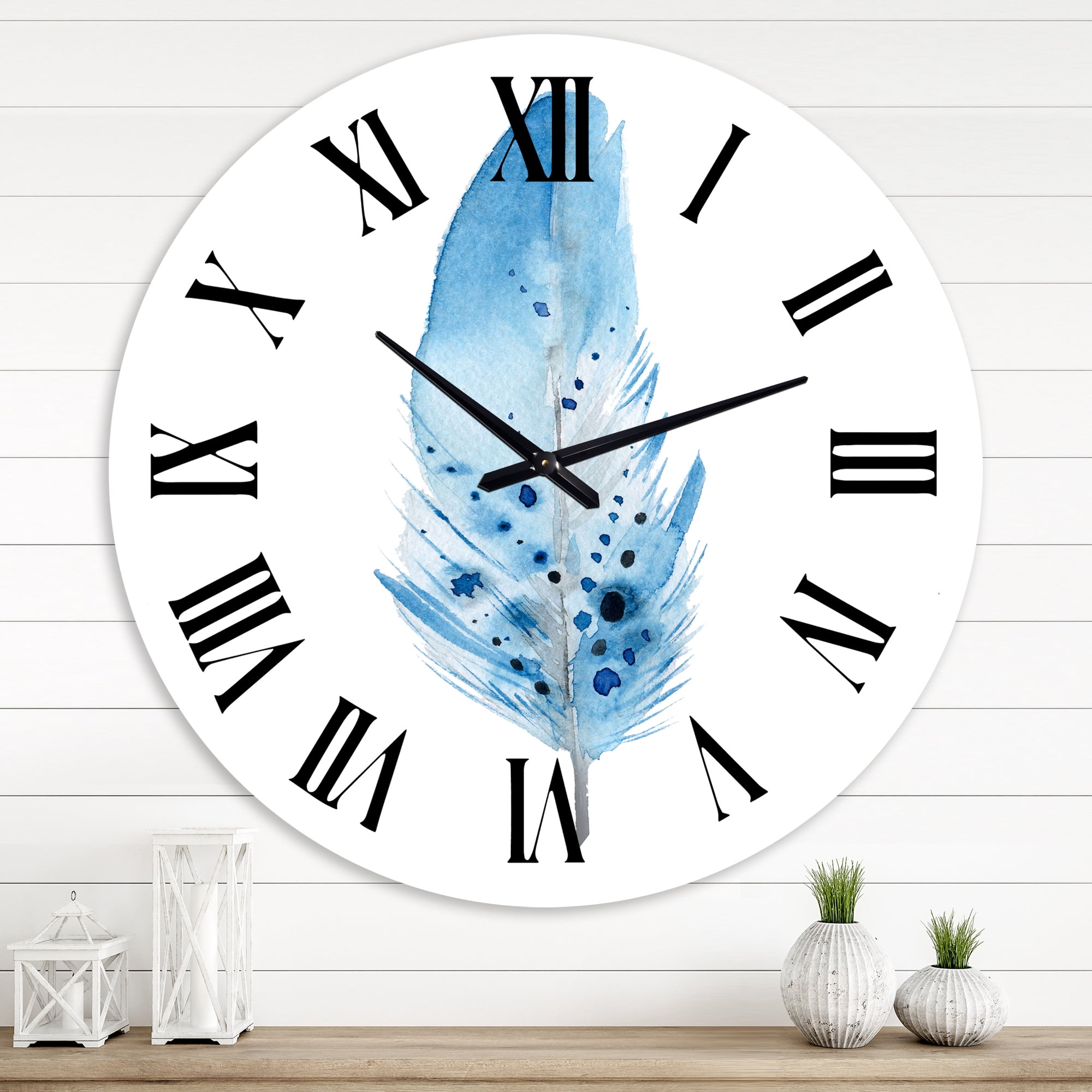 Designart 1 in Bohemian Wall Clock