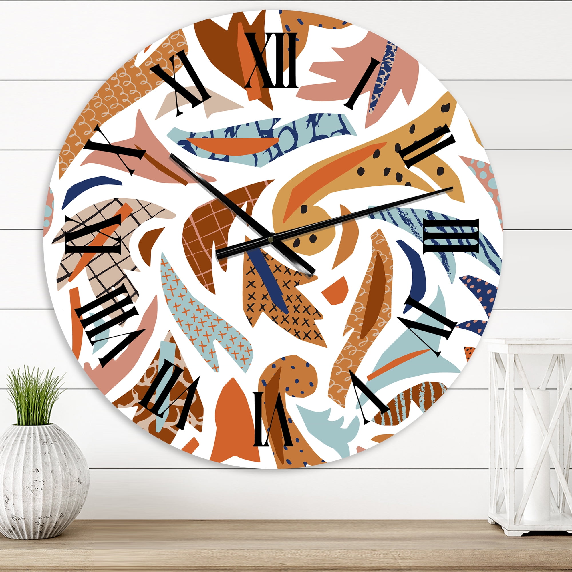Designart 1 in Bohemian Wall Clock