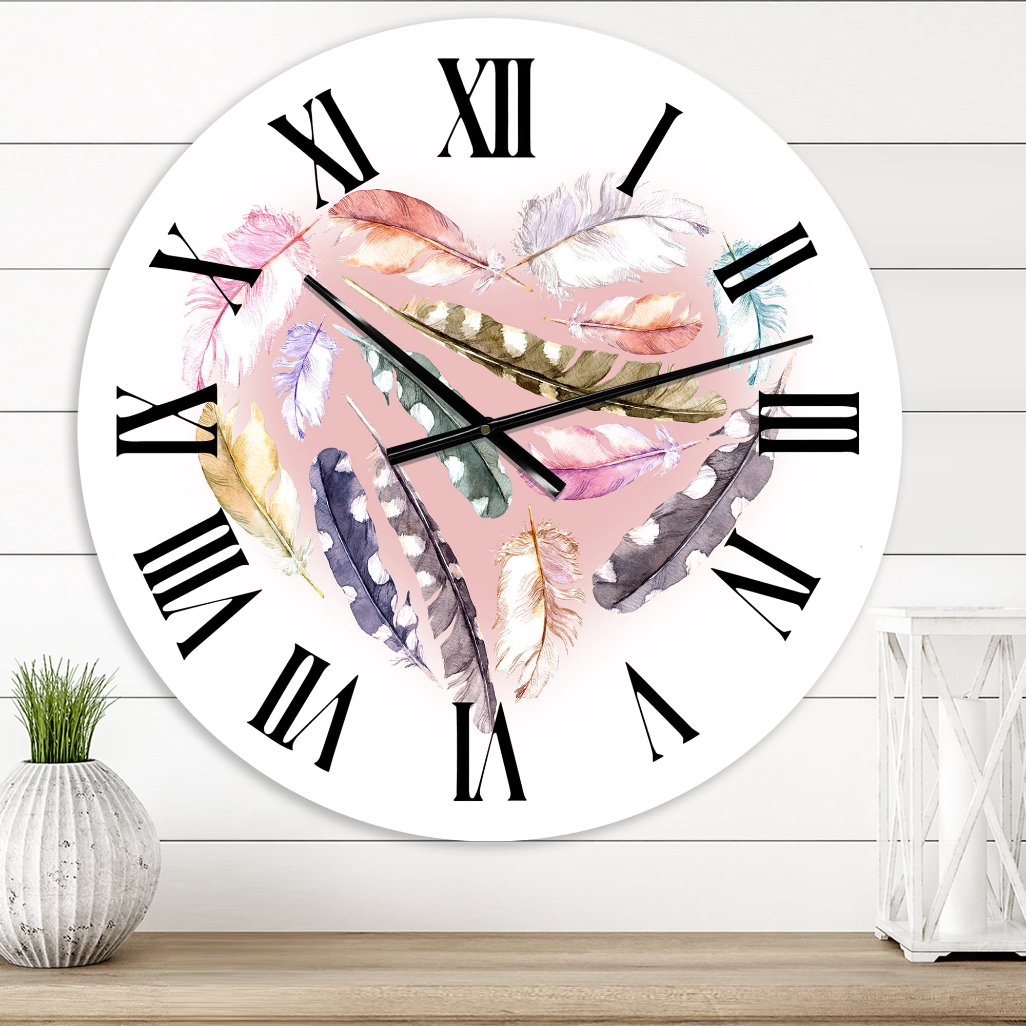 Designart 1 in Bohemian Wall Clock