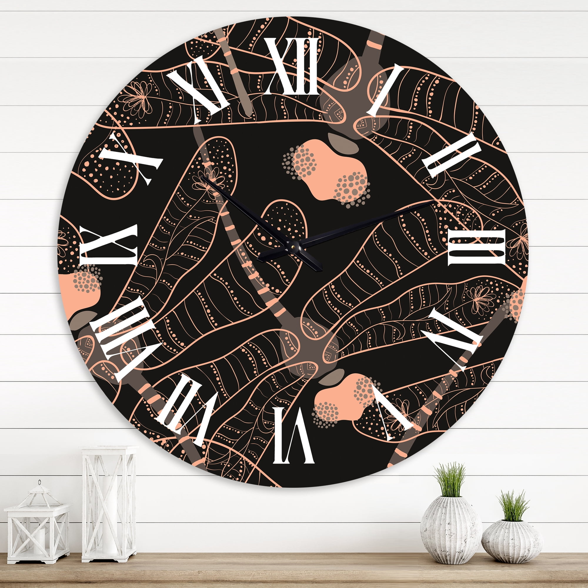 Designart 1 in Bohemian Wall Clock